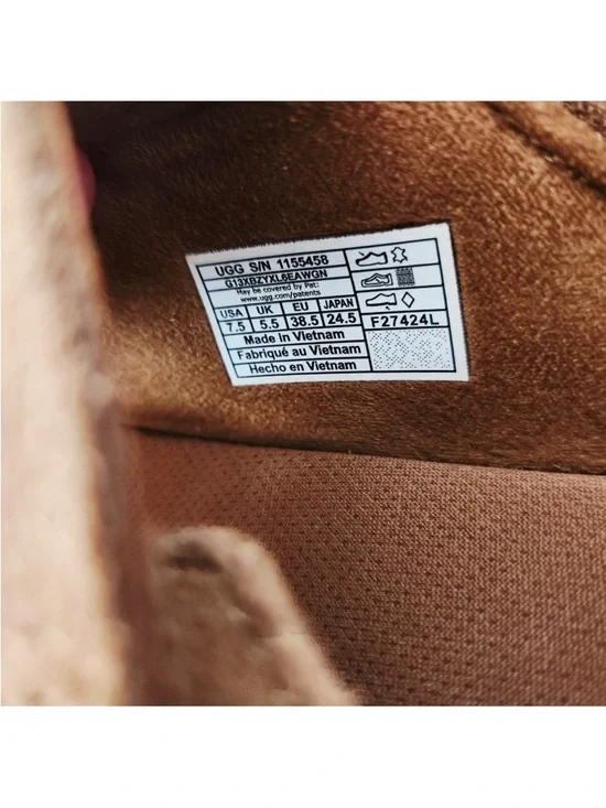 UGG Women's Tan Suede Double-Strap Slide Sandals - Picture 3 of 7